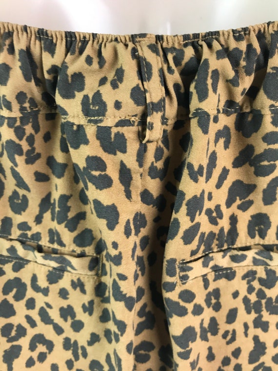 Animal Print Leopard Skin Ladies Shorts - image 6