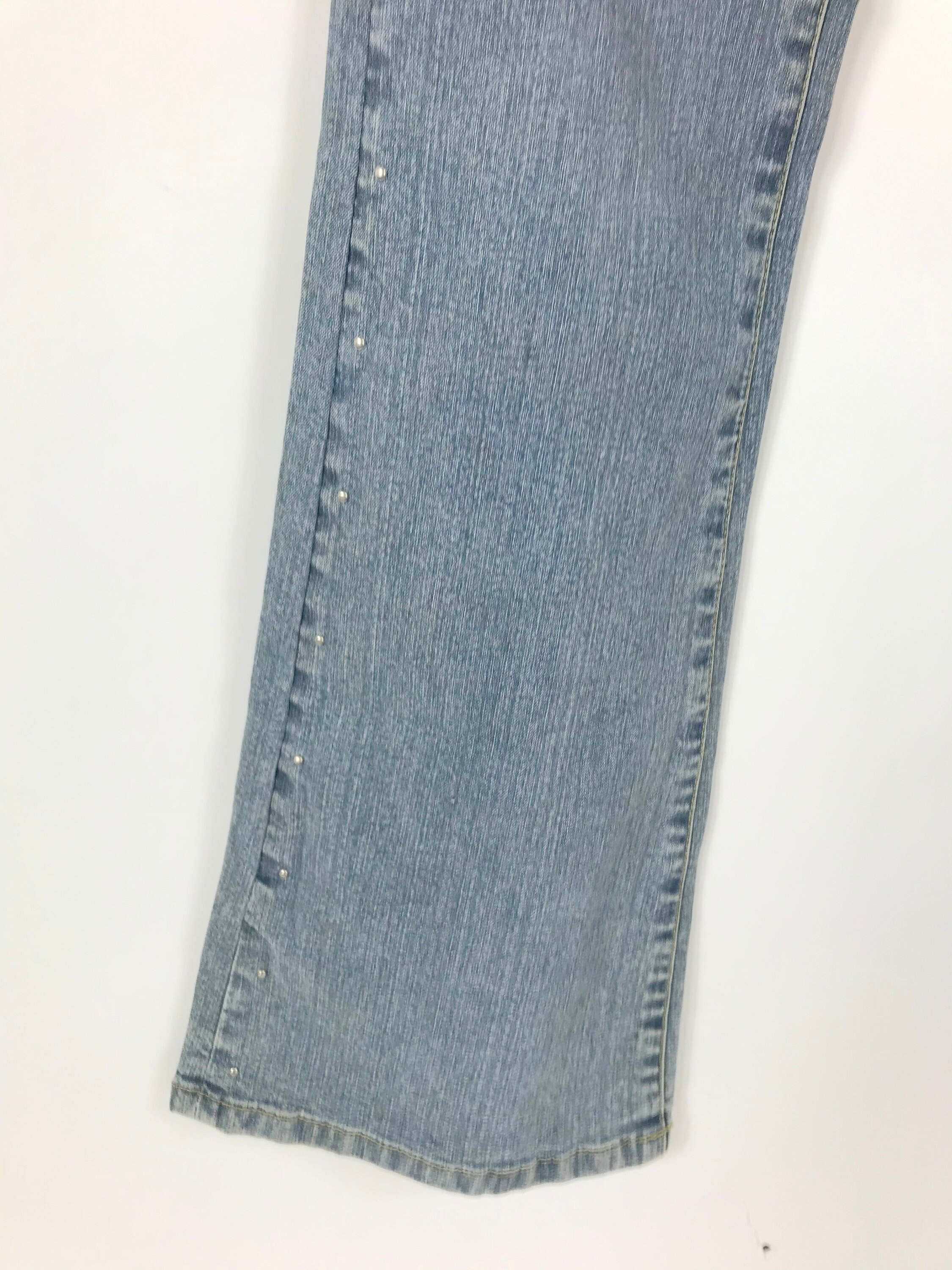Vintage Stone Washed Stretch Jeans - Etsy UK