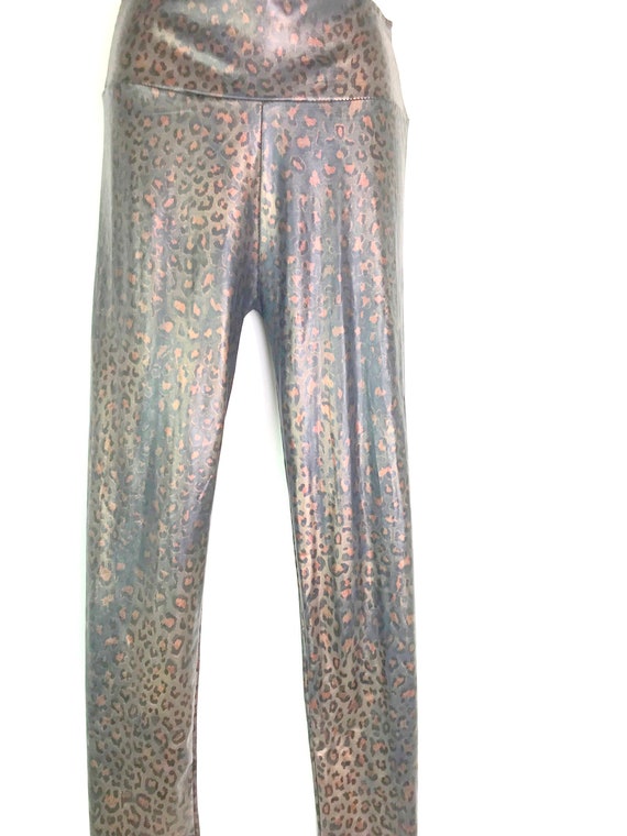 Leopard Print Stovepipe Pants - image 1