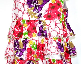 Girl's floral summer dress