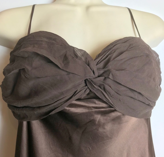 Vintage eighties silk evening dress