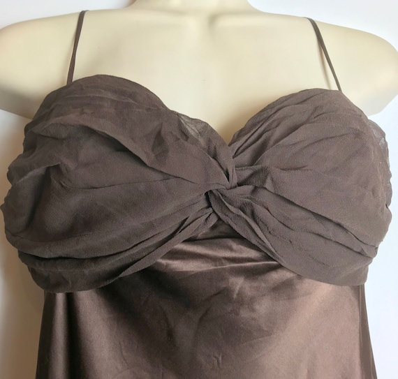 Vintage eighties silk evening dress - image 1