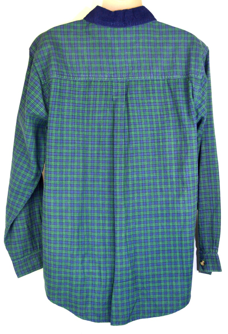Vintage Emboidered Flannel Shirt image 5