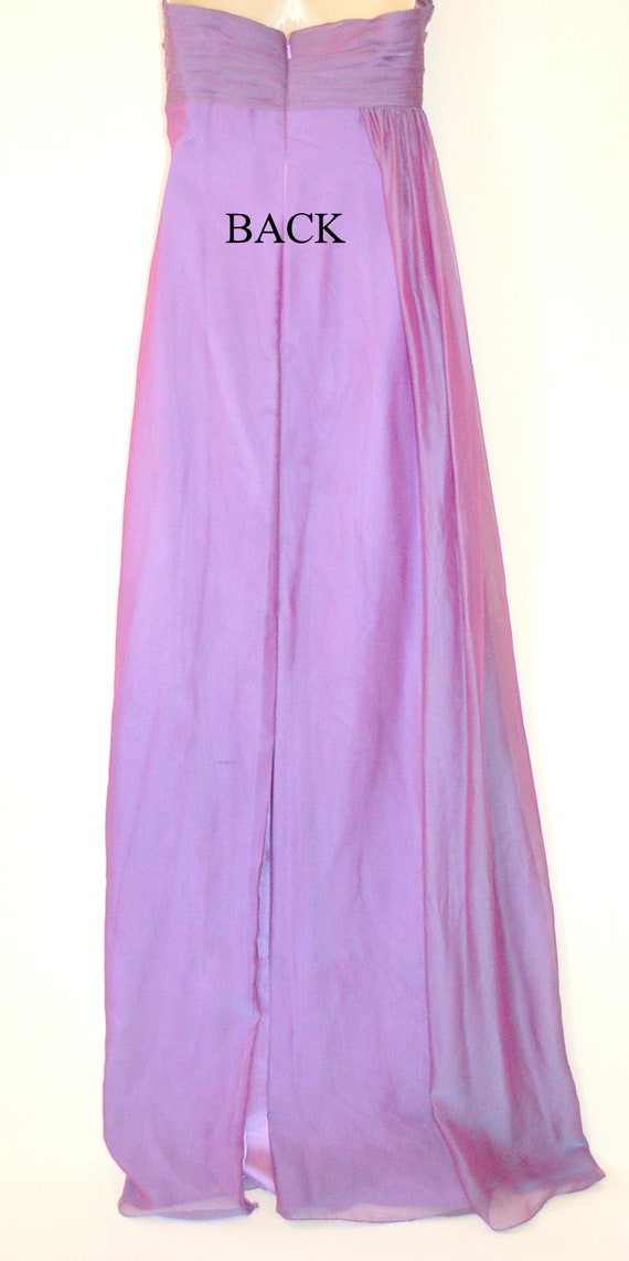 Vintage Monique L'Huillier Strapless Evening Gown - image 6