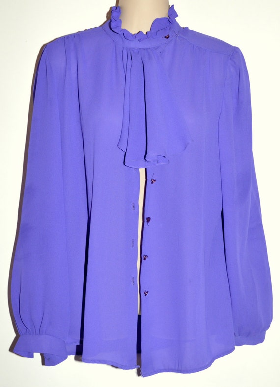 Vintage eighties Secretary Blouse
