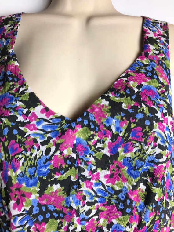 Vintage Floral Summer Dress - image 2