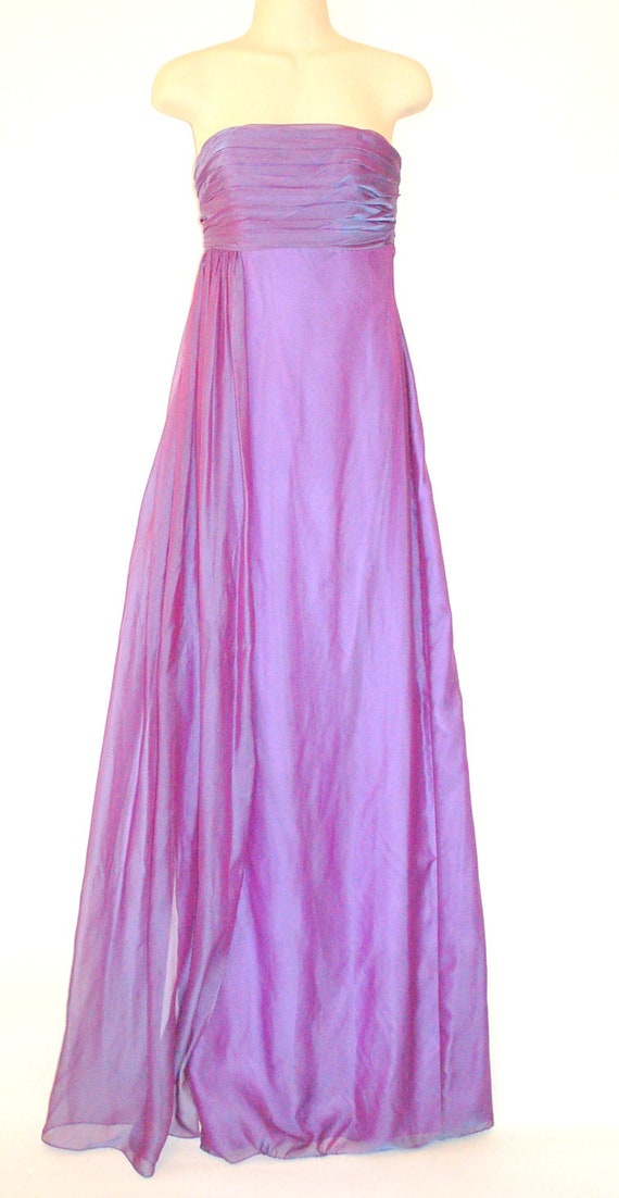 Vintage Monique L'Huillier Strapless Evening Gown - image 2