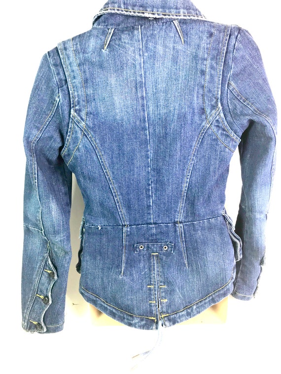 Vintage Blue Denim Ladies Jacket - image 7