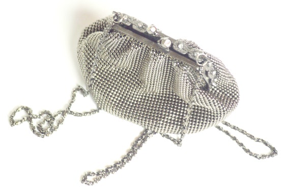 Vintage silver evening bag