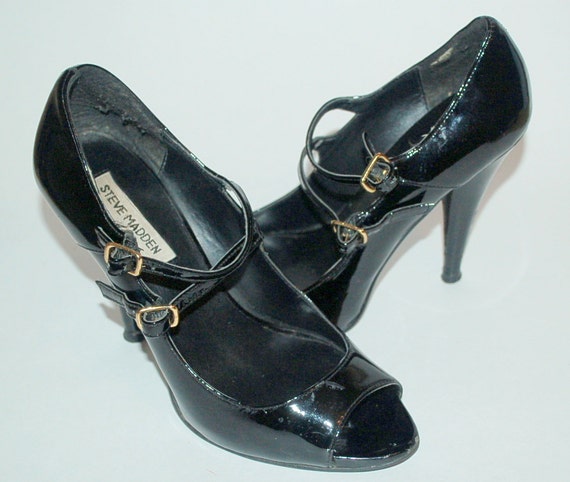 steve madden patent leather pumps