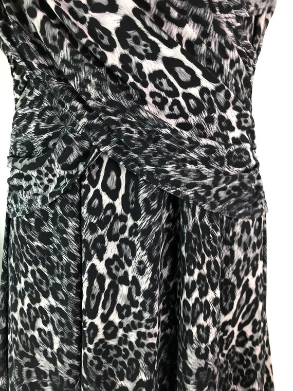 Vintage Leopard Print Dress - image 3