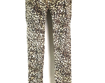 Dames Animal Print Jeans