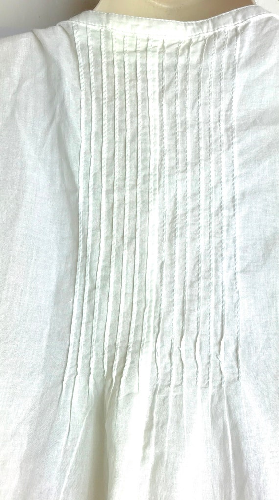 Light and Airy Summer Cotton White Top - image 4