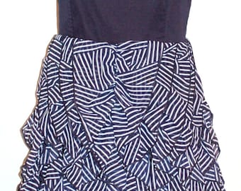 Vestido de cóctel vintage strapless