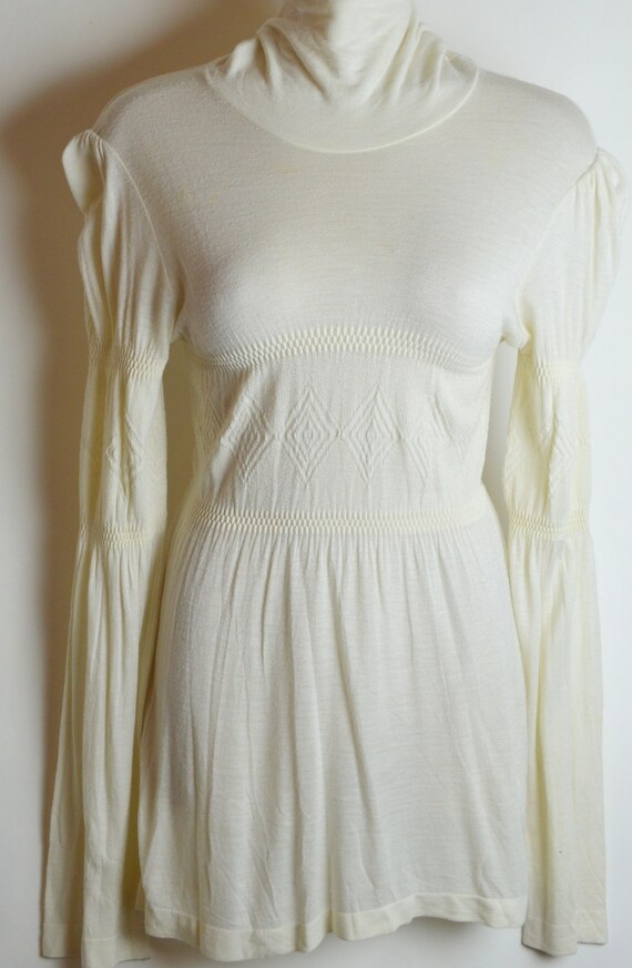 Vintage Winter Knit Sweater Dress - image 5