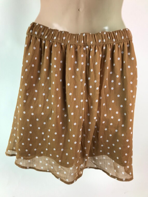 VIntage Polka Dot Skirt - image 4