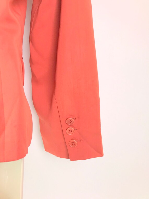 calvin klein burnt orange coat