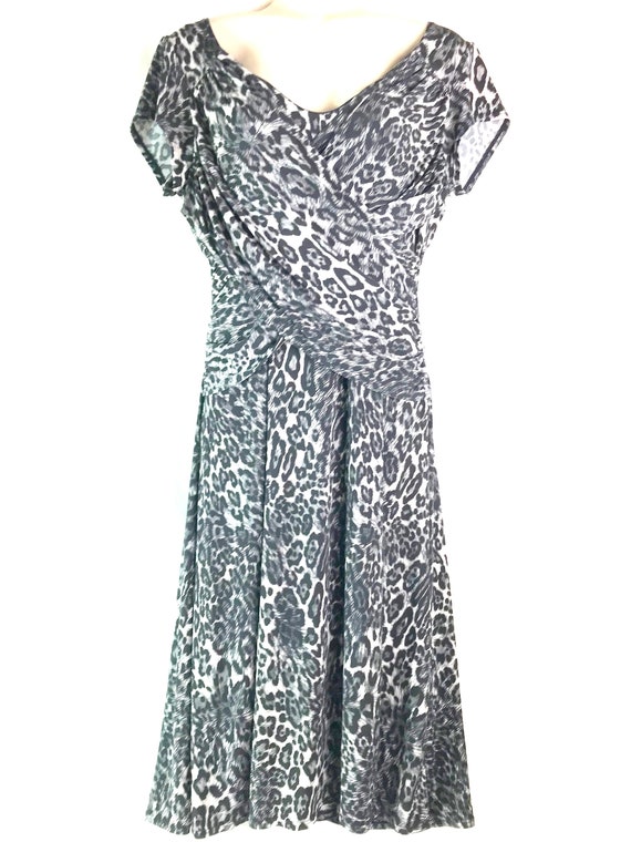 Vintage Leopard Print Dress - image 1