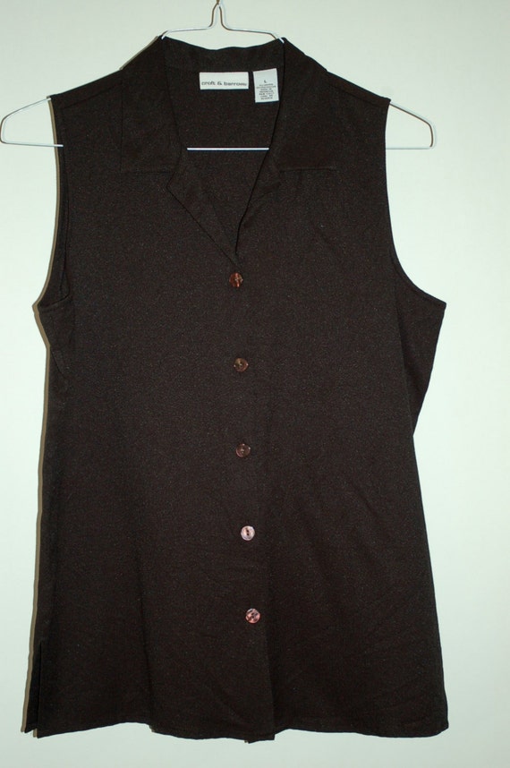 Vintage sleeveless ladies top - image 1