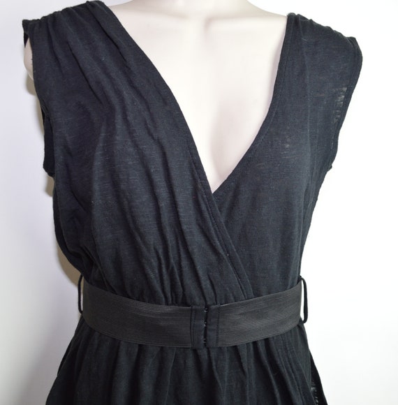 Vintage Eighties Sassy Little Black Dress - image 2