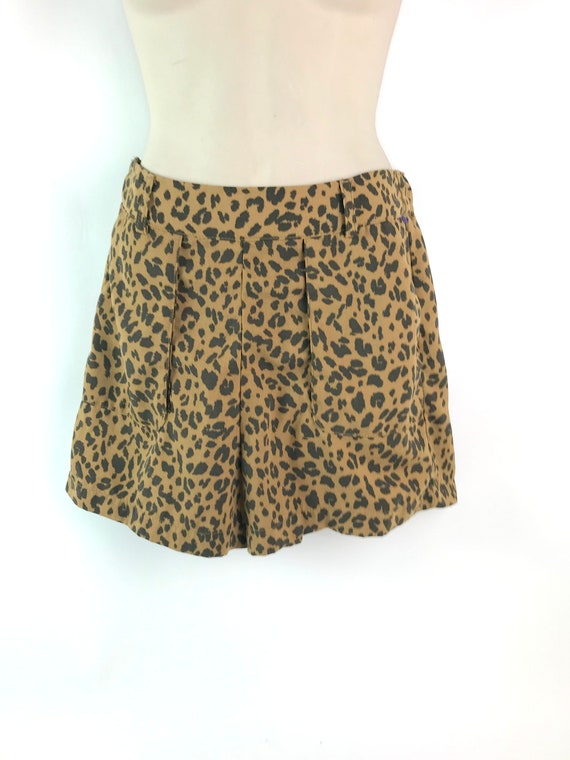 Animal Print Leopard Skin Ladies Shorts - image 2