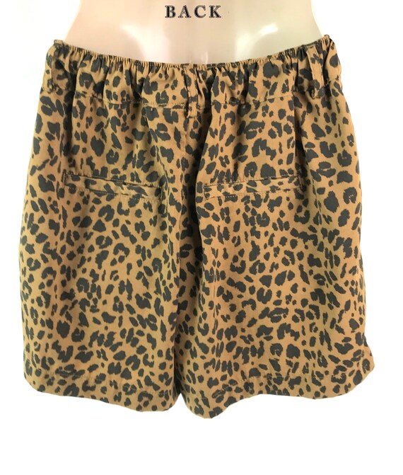 Animal Print Leopard Skin Ladies Shorts - image 4