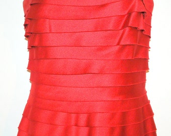 Vintage BCBG Max Azria Strapless Evening Gown
