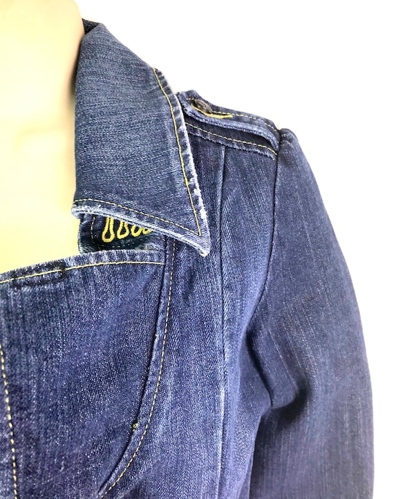 Vintage Blue Denim Ladies Jacket - image 3