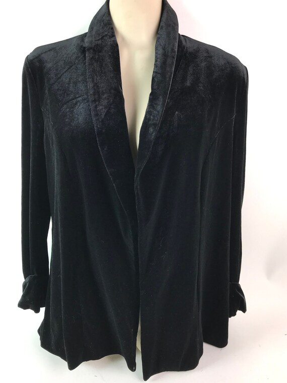 vintage evening jacket black - Gem