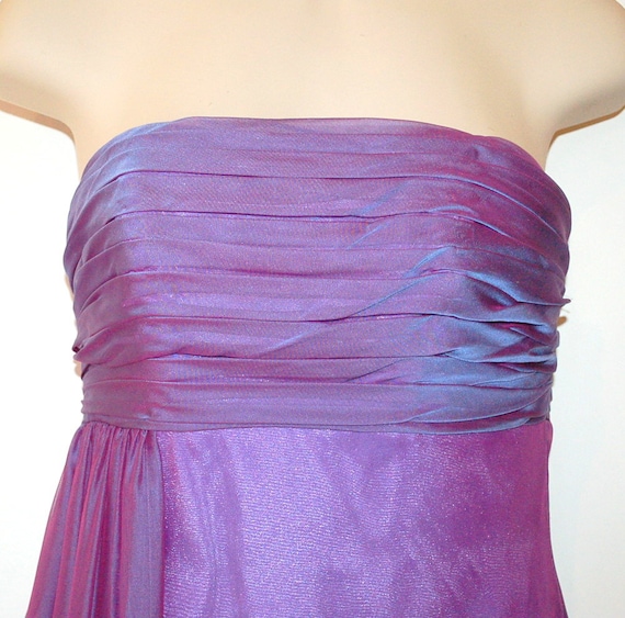 Vintage Monique L'Huillier Strapless Evening Gown - image 1