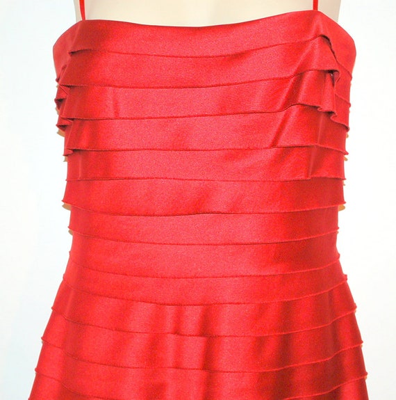 Vintage BCBG Max Azria Strapless Evening Gown - Etsy