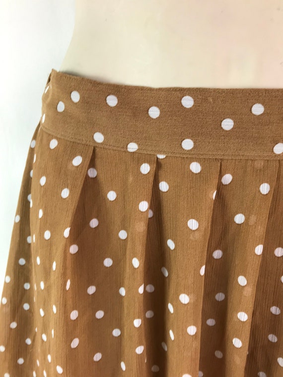 VIntage Polka Dot Skirt - image 1