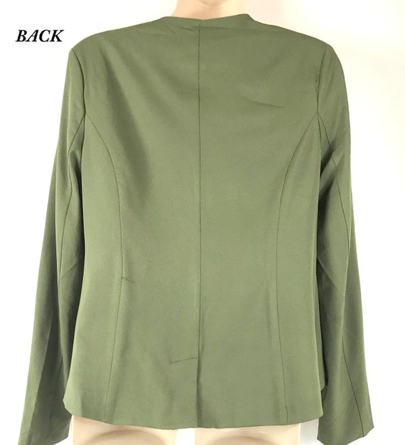 Olive Green Blazer/Jacket - image 3