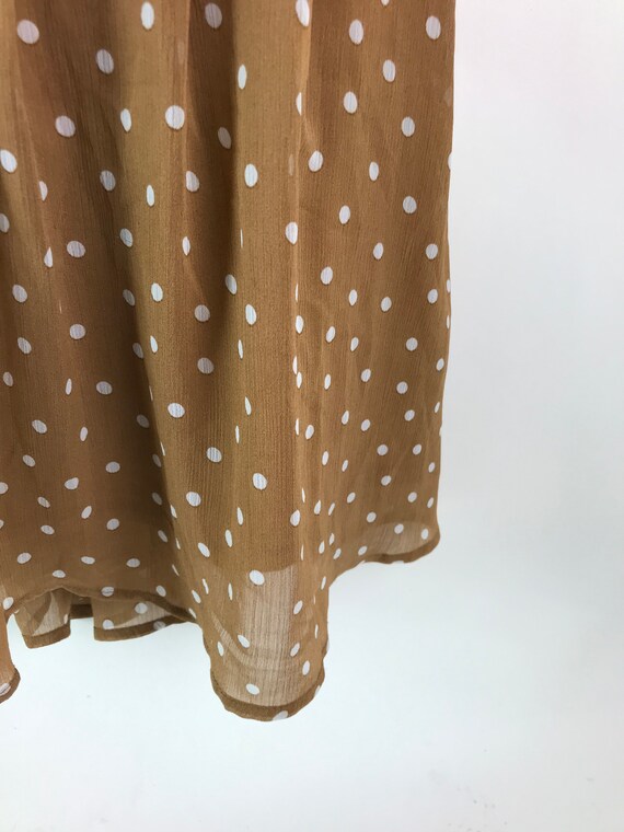 VIntage Polka Dot Skirt - image 3