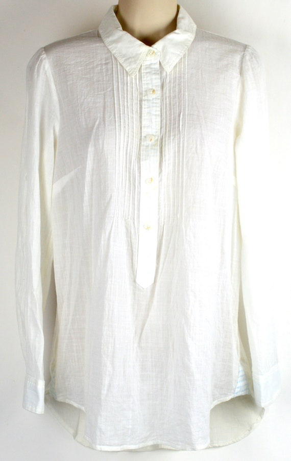 Light, Cool and Airy Eighties White Long Sleeved C