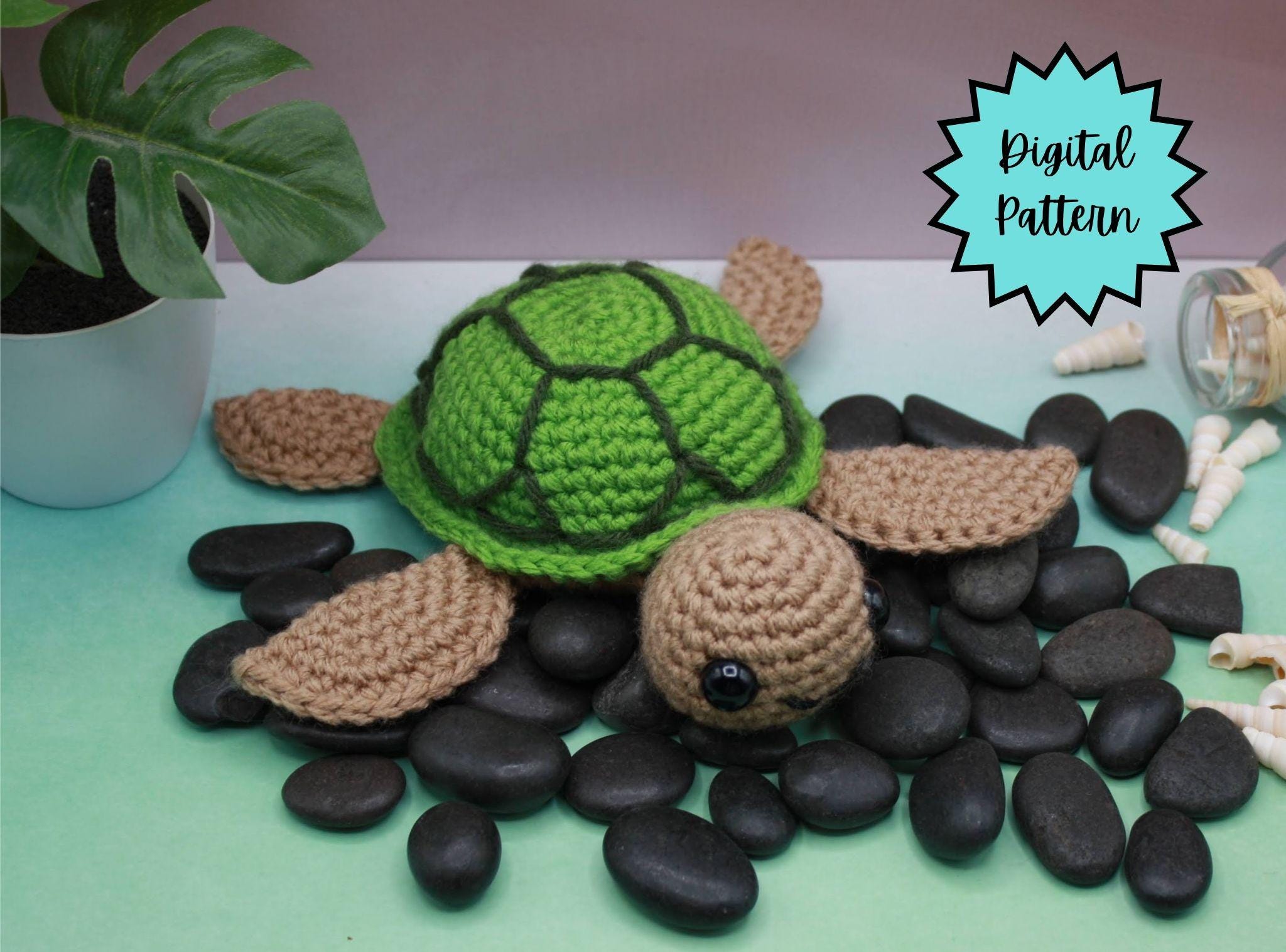 38 Sea Turtle Crochet Patterns: Create Adorable Keepsakes for Everyone 14 Sea Turtle Crochet Pattern: Amigurumi Ocean Animal Plush