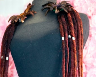 Dread lock falls in Crimson Mixed Reds