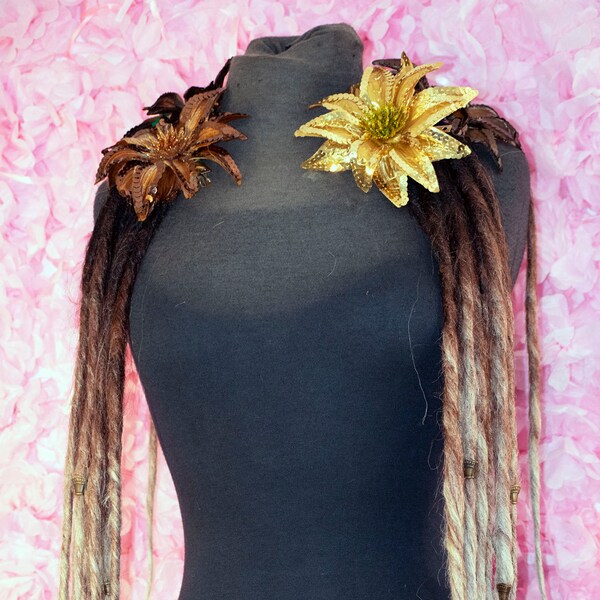 Dread Lock falls in Blonde Ombre