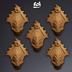 Warp Allseers - Miniature Heads Type 2 | 42mm | Wargaming | kit bashing | Bits | Fantasy | Chaos | Knight | | Space | Tzeen | Thousand |