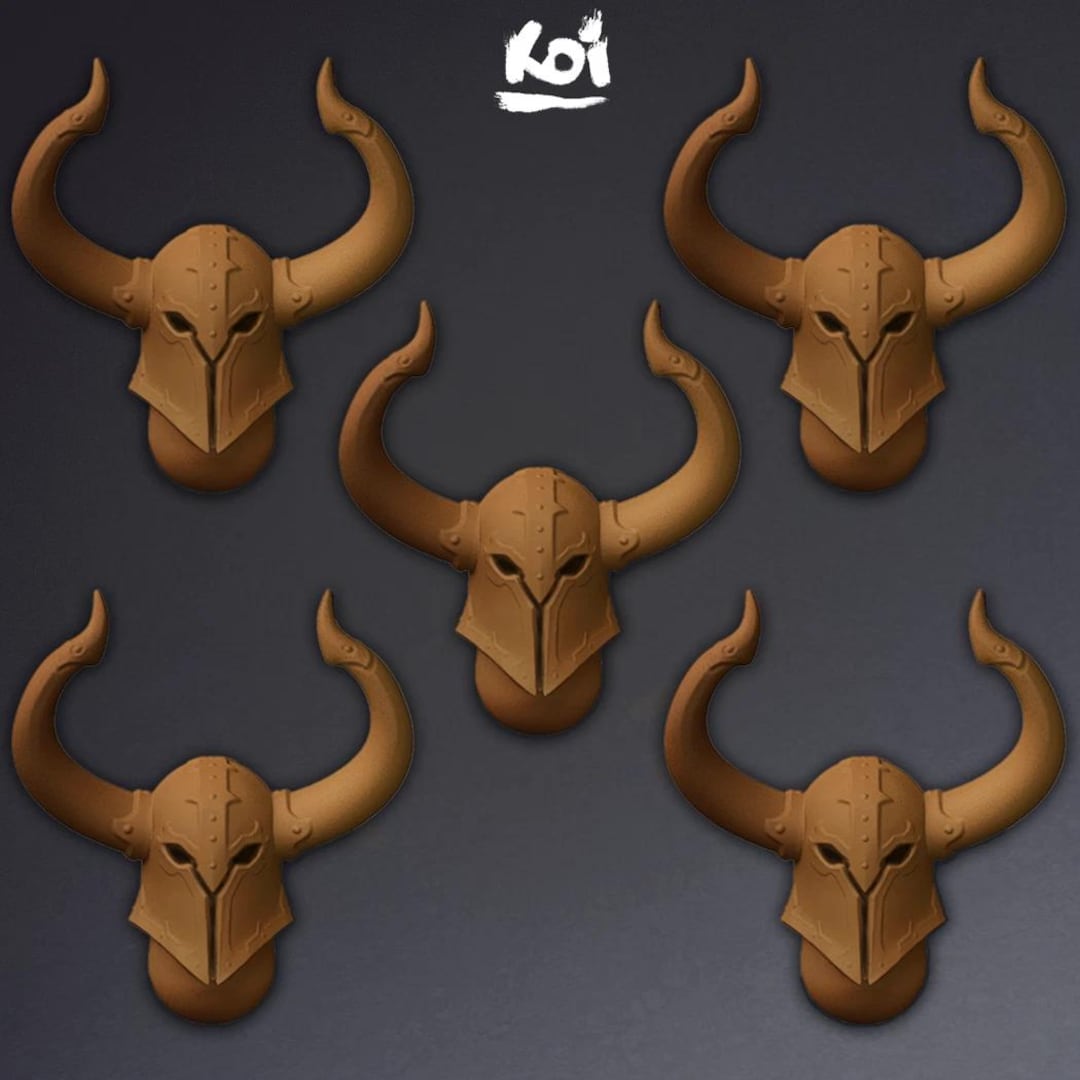 Dark Champions - Miniature Heads T.3 | Chaos | Darkness | Warriors ...