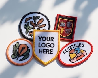 Custom Embroidered Patches: Iron On & Sew On Logo Badges