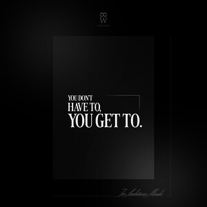You Don't Have To, You Get To. | Gym Motivation Poster, Fitness Mindset Wall Art, Workout Discipline Quote, Minimal Decor image 9