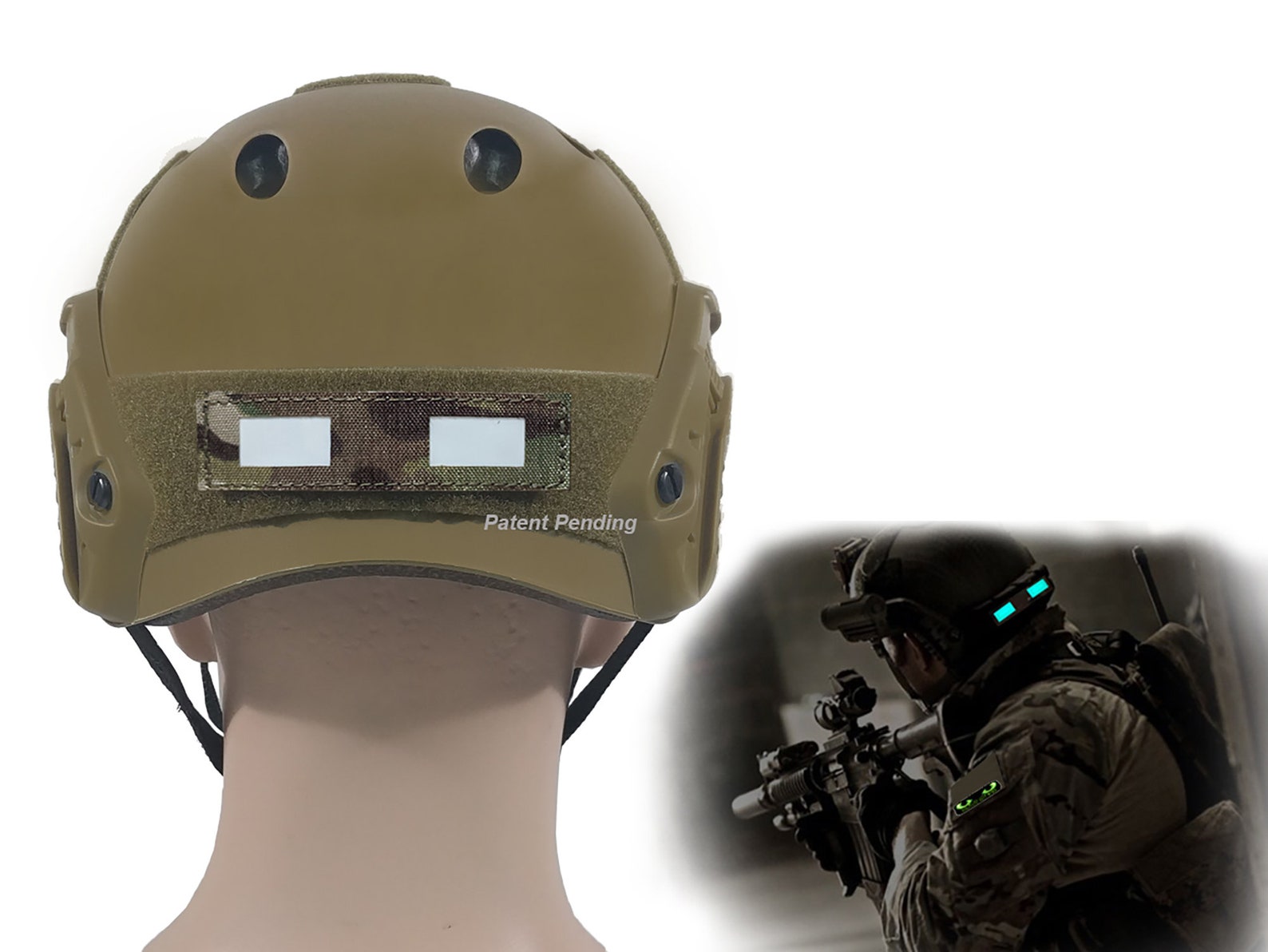 Multicam Military Cat Eyes Tactical Helmet Band Hook Etsy