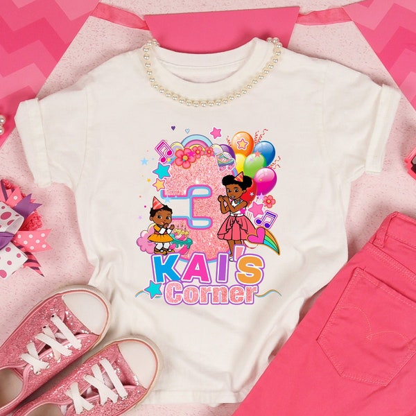 Personalized Girl Corner Birthday Shirt, Family Matching Shirt, Birthday Girl Corner Shirt, Corner Birthday Girl Shirt, Kid Birthday Shirt