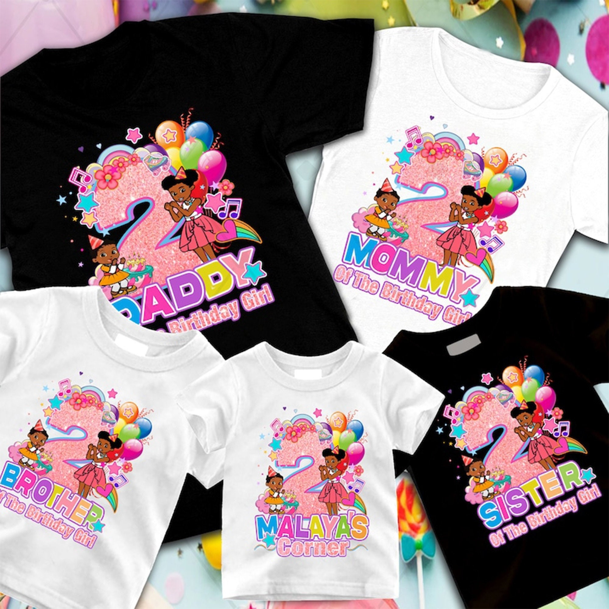 Personalized Girl Corner Birthday Shirt, Family Matching Shirt, Birthday Girl Corner Shirt