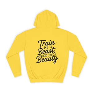 Train Like a Beast Gym Hoodie