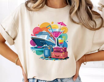 Girls Cruise Trip Shirt, Women Vacation TShirt, Friends Cruise Tee