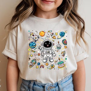Astronaut Birthday Shirt: Space Rocket Kids T-Shirt