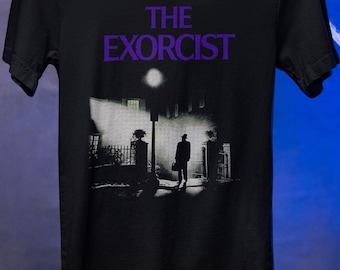 Maglietta L'esorcista: maglietta grafica vintage del film horror anni '70