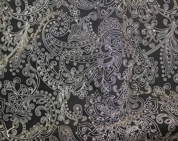 Paisley fabric for welding hats, fitter caps